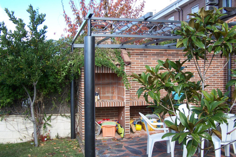 Pérgola para chalet madrid