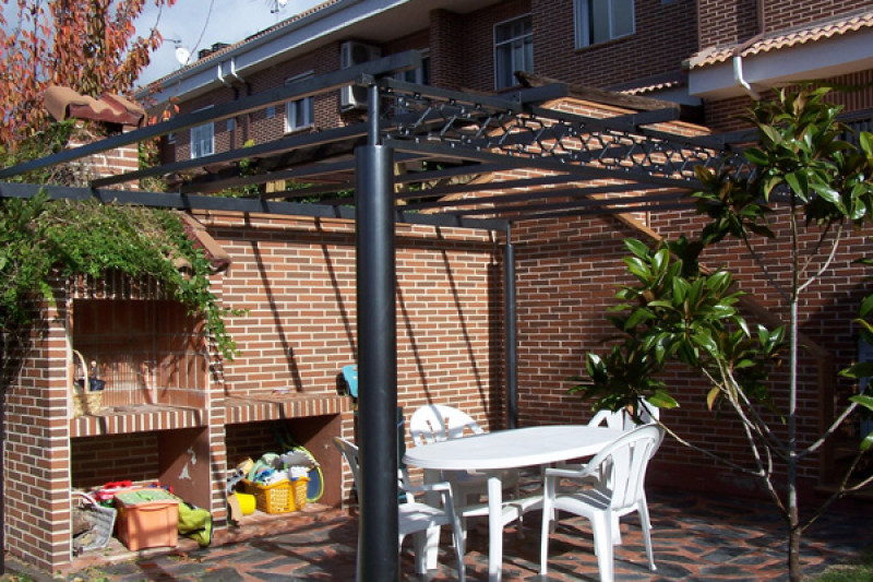 Pérgola para chalet madrid